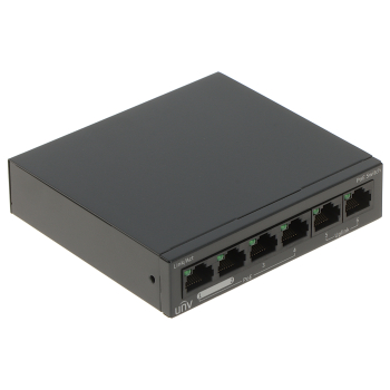 SWITCH POE NSW2020-6T-POE-IN 4-PORTOWY UNIVIEW