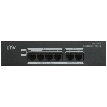SWITCH POE NSW2100-6GT-POE-IN 4-PORTOWY UNIVIEW