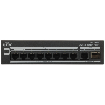 SWITCH POE NSW2100-9GT1GP-POE-IN 8-PORTOWY UNIVIEW