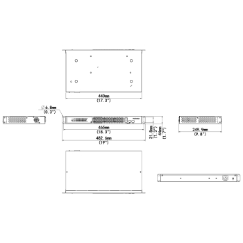 SWITCH POE NSW3000-25GT1GP1GC-POE-IN 24-PORTOWY + 2X UPLINK + 2X SFP UNIVIEW