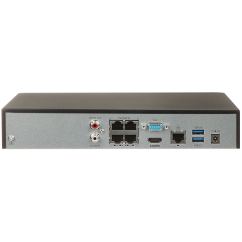 REJESTRATOR IP NVR501-04B-P4 4 KANAŁY, 4 PoE UNIVIEW
