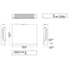 REJESTRATOR IP NVR501-08B-IQ 8 KANAŁÓW UNIVIEW