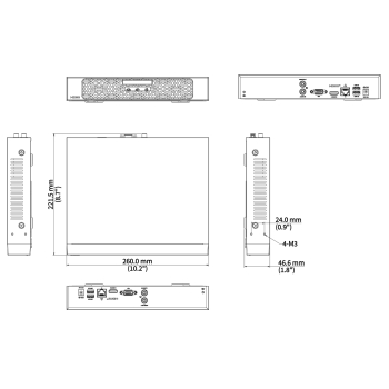 REJESTRATOR IP NVR501-08B-IQ 8 KANAŁÓW UNIVIEW