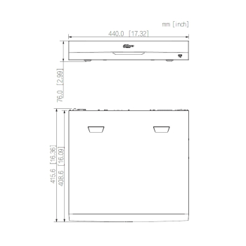 REJESTRATOR IP NVR5416-EI2 16 KANAŁÓW WizSense DAHUA