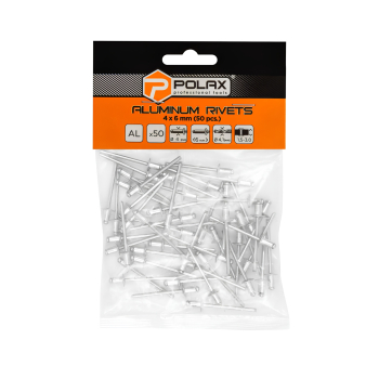 NITY ALUMINIOWE NZ-4.0X6*P50 4.0 x 6 mm POLAX