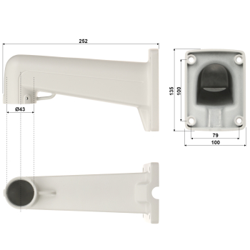 KAMERA IP SZYBKOOBROTOWA OMEGA-50P36-24 - 5 Mpx 4.6 ... 165 mm