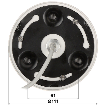 KAMERA AHD, HD-CVI, HD-TVI, CVBS SZYBKOOBROTOWA ZEWNĘTRZNA OMEGA-PTZ-52H4-4 - 5 Mpx 2.8 ... 12 mm
