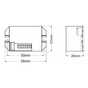 CZUJKA RUCHU Z ZEWNĘTRZNYM SENSOREM OR-CR-211 AC 230V