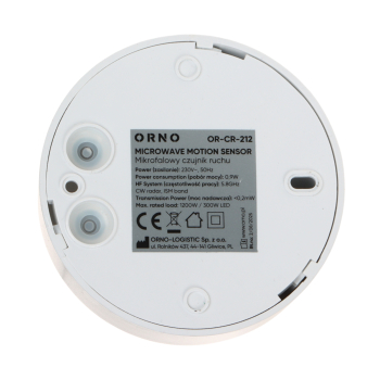 SUFITOWY MIKROFALOWY CZUJNIK RUCHU OR-CR-212 AC 230V ORNO
