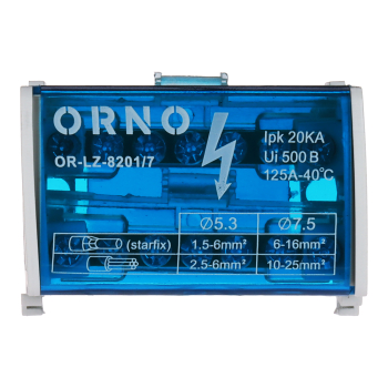 BLOK ROZDZIELCZY OR-LZ-8201/7 ORNO