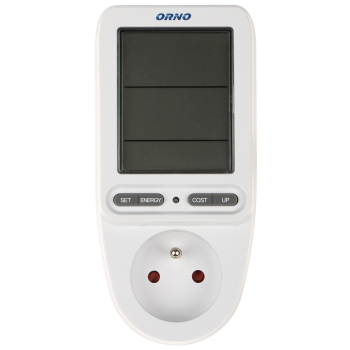 WATOMIERZ, KALKULATOR ENERGII Z WYŚWIETLACZEM LCD OR-WAT-435 ORNO