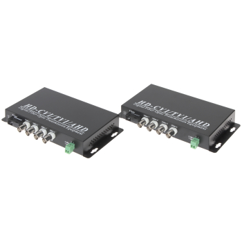 ŚWIATŁOWODOWY KONWERTER WIDEO OVH-4D/SC 4x VIDEO + RS-485 KOMPLET TXRX