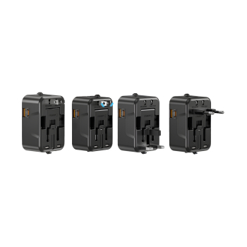 UNIWERSALNA PRZEJŚCIÓWKA SIECIOWA Z ZASILACZEM USB P1120ABK01 UNITEK