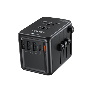 UNIWERSALNA PRZEJŚCIÓWKA SIECIOWA Z ZASILACZEM USB P1121ABK01 UNITEK