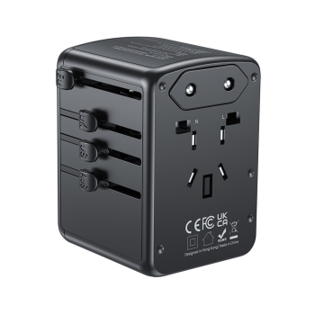 UNIWERSALNA PRZEJŚCIÓWKA SIECIOWA Z ZASILACZEM USB P1121ABK01 UNITEK