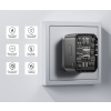 UNIWERSALNA PRZEJŚCIÓWKA SIECIOWA Z ZASILACZEM USB P1122ABK01 GaN UNITEK