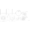 KAMERA IP SZYBKOOBROTOWA P3AS-PV Picoo A2 Wi-Fi 6 - 3 Mpx 4 mm DAHUA