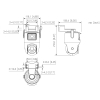 KAMERA PT IP OBROTOWA ZEWNĘTRZNA P3D-3F-PV-0280B/0600B Picoo Dual D1 Wi-Fi 6, - 3 Mpx 6 mm, 2.8 mm DAHUA