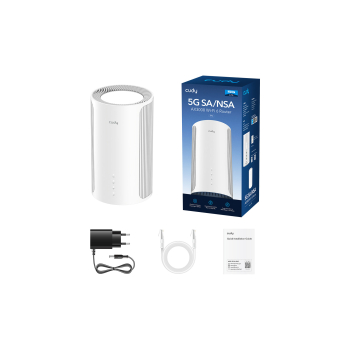 PUNKT DOSTĘPOWY 5G +ROUTER P4 Wi-Fi 6, 2.4 GHz, 5 GHz ; 574 Mb/s + 2402 Mb/s CUDY