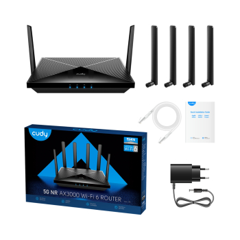 PUNKT DOSTĘPOWY 5G +ROUTER P5 Wi-Fi 6, 2.4 GHz, 5 GHz ; 574 Mb/s + 2402 Mb/s