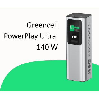 POWERBANK POWERPLAY ULTRA PBGC25UD 25200 mAh 140 W Green Cell