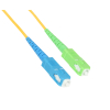 PATCHCORD JEDNOMODOWY PC-SC-APC/SC-0.5 0.5 m BASE LINK