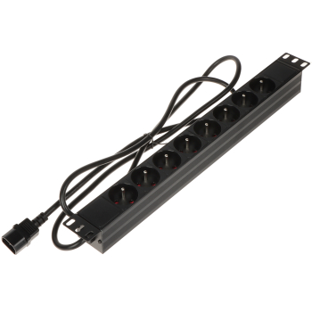 LISTWA ZASILAJĄCA PD-8/R/IEC-N 1.8 m