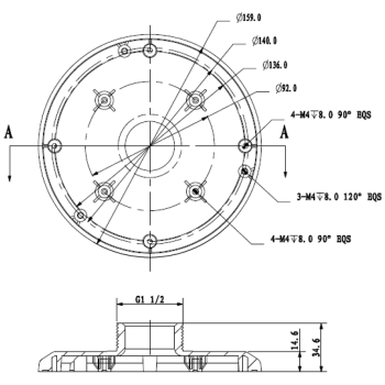 UCHWYT KAMERY PFA101 DAHUA