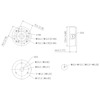 UCHWYT KAMERY PFA5300R DAHUA