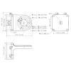 UCHWYT DO KAMER KULISTYCH PFB206W DAHUA