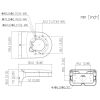 UCHWYT DO KAMER KULISTYCH PFB2204W-B DAHUA