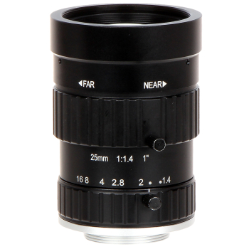 OBIEKTYW STAŁY MEGA-PIXEL PFL25-K10M 25 mm DAHUA