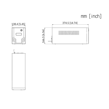 ZASILACZ UPS PFM3350-2000L 2000 VA DAHUA