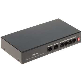 SWITCH POE PFS3006-4ET-36 4-PORTOWY DAHUA
