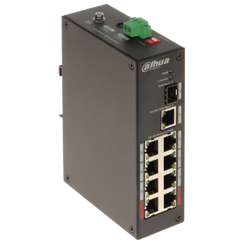SWITCH PRZEMYSŁOWY POE PFS3110-8ET-96-V2 8-PORTOWY SFP DAHUA