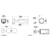 KAMERA IP ANPR PKC2641-Z80-IR-P - 4 Mpx 8 ... 32 mm - MOTOZOOM UNIVIEW