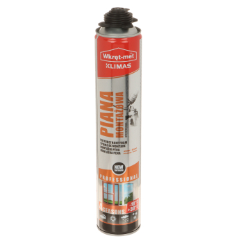 PIANA MONTAŻOWA PMPL-750 NISKOROZPRĘŻNA PUSZKA 750 ml WKRĘT-MET KLIMAS
