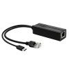 STABILIZATOR NAPIĘCIA 48V/5V POE-802.3AF/AT-1G-USB-C DELTA NETWORK