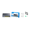 SWITCH POE / EXTENDER POE40 4-PORTOWY CUDY