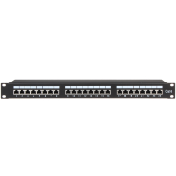 PATCH PANEL RJ-45 PP-24/RJ6-C/FTP-S