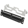 PATCH PANEL RJ-45 PP10-12/RJ/6 10 