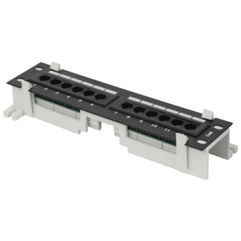 PATCH PANEL RJ-45 PP10-12/RJ/6 10 