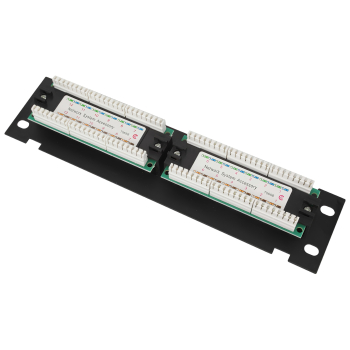 PATCH PANEL RJ-45 PP10-12/RJ/6 10 