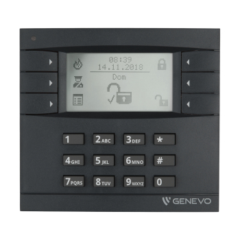 KLAWIATURA DO CENTRALI ALARMOWEJ PRIMA-LCD-GY-WH GENEVO