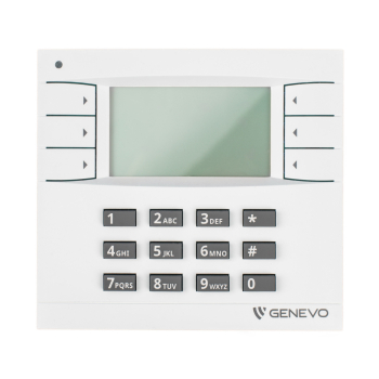 KLAWIATURA DO CENTRALI ALARMOWEJ PRIMA-LCD-WH-WH GENEVO