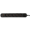 LISTWA ZASILAJĄCA PS-6/B/1.5M (5 GNIAZD + 2 USB) 1.5 m VIRONE