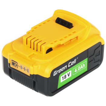 AKUMULATOR DO ELEKTRONARZĘDZI PTDW18V4-GC Zamiennik DeWalt XR 18V 4 Ah Green Cell