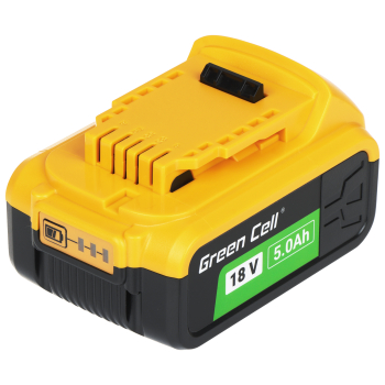 AKUMULATOR DO ELEKTRONARZĘDZI PTDW18V5-GC Zamiennik DeWalt XR 18V 5 Ah Green Cell
