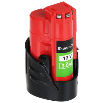 AKUMULATOR DO ELEKTRONARZĘDZI PTML12V3-GC Zamiennik Milwaukee M12 12V 3 Ah Green Cell