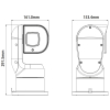KAMERA IP SZYBKOOBROTOWA PTZ1A225-HNR-XA - 1080p 4.8 ... 120 mm DAHUA